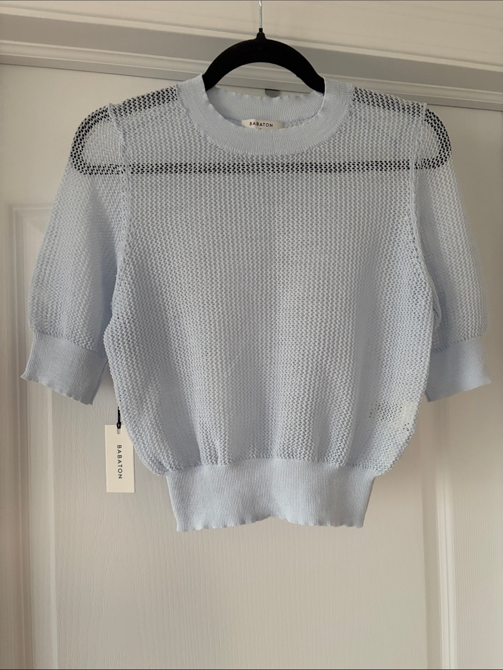 Aritzia Babaton Lucida Knit Blouse - Picture 2 of 7